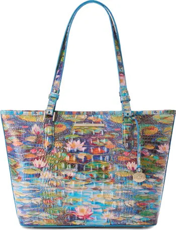 Medium Asher Croc Embossed Leather Tote | Nordstrom