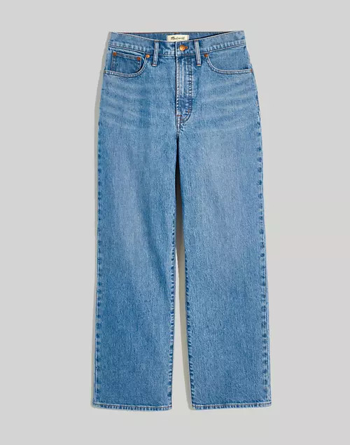 The Perfect Vintage Wide-Leg Crop Jean in Knoxville Wash | Madewell