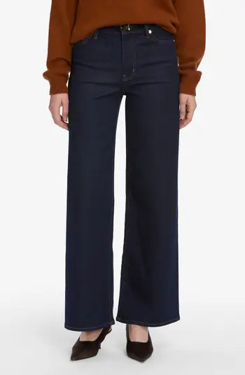FRAME Le Slim Palazzo High Waist Wide Leg Jeans | Nordstrom | Nordstrom