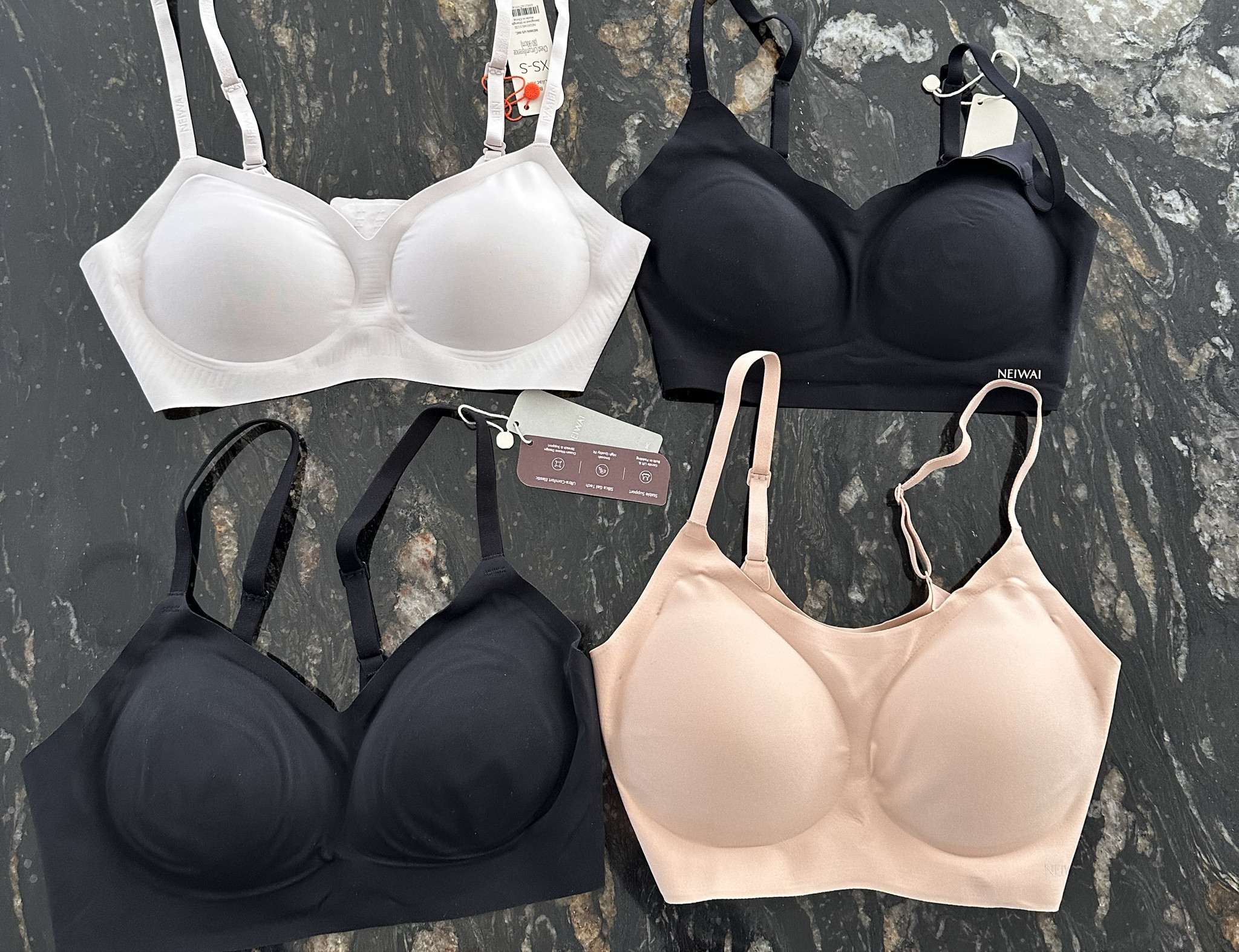 @neiwai thank you for sending these to me! They are unbelievably comfortable and have that second skin feeling. Sizing is perfect and these are road trip/ travel friendly approved! 

Comfortable bras, comfy, wire free bras, intimates, seamless bra  

#ad #sponsored 

#LTKootd #LTKPetite #LTKTravel