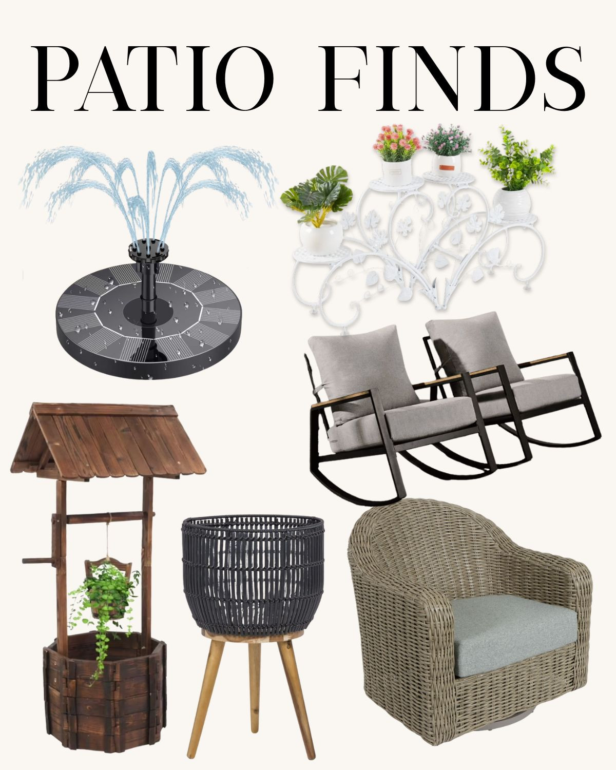 Looking to update your patio this season? Here are a few pieces to upgrade your outdoor space 

#LTKHome #LTKSeasonal