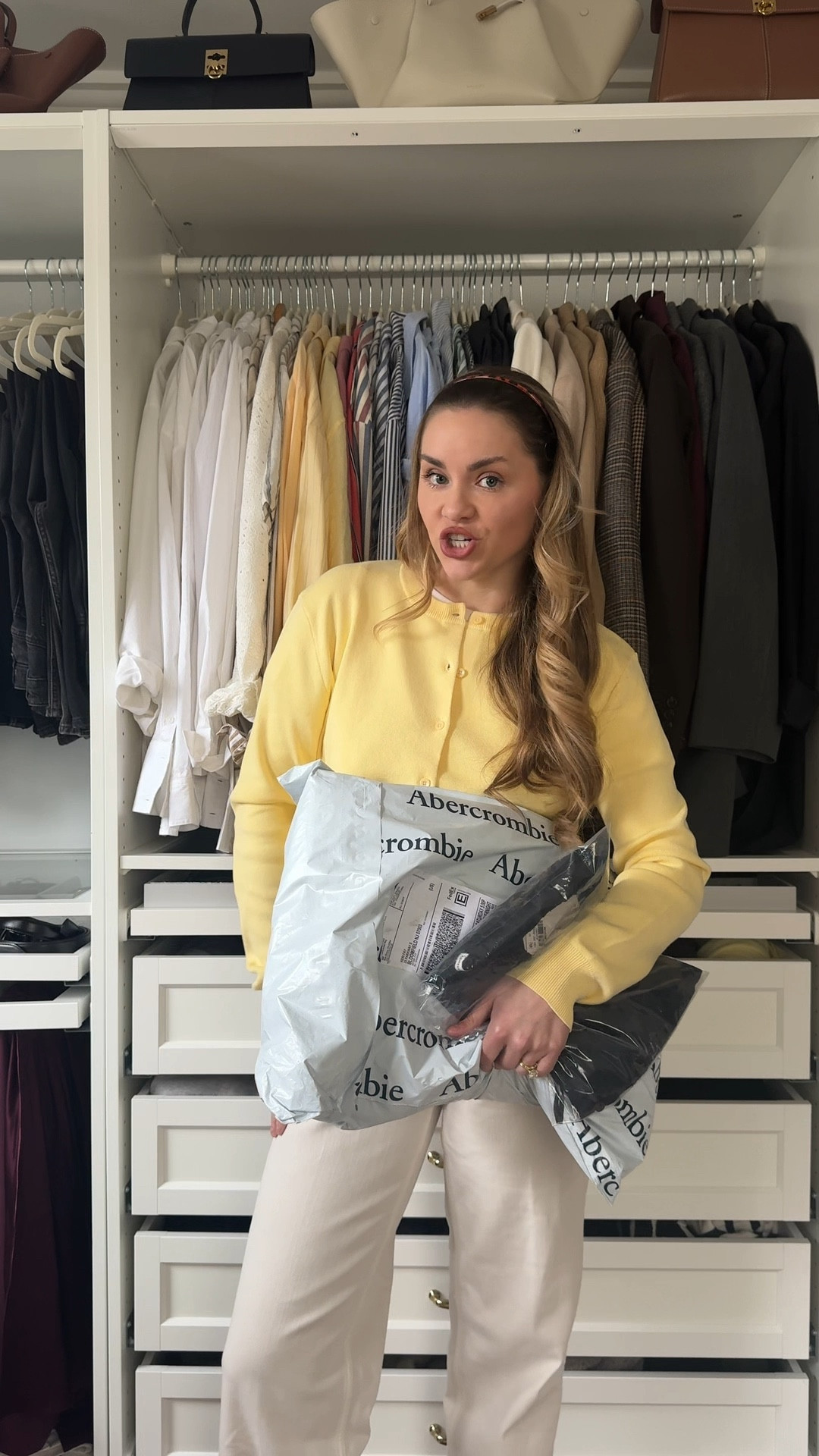 Wearing- 
Jacket - medium 
Both dresses - medium 
Top - medium 
Jeans - 27 regular 