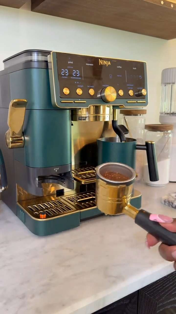 #NinjaPartner That first sip before anyone needs you...unmatched ☕️

This is my reset, even if it's only a few minutes. Something about making my coffee at home just feels calmer... like I'm starting the day on my terms.

The Ninja Luxe Café makes it so easy to switch it up depending on my mood (which...changes daily 😅). @Ninja Kitchen 

And once the house wakes up... you already know the rest ❤️

Mamas, tap the link and treat yourself to your own quiet morning moment 💐 Link in bio to shop the #NinjaLuxeCafe 

 #LTKfoodie #LTKHome