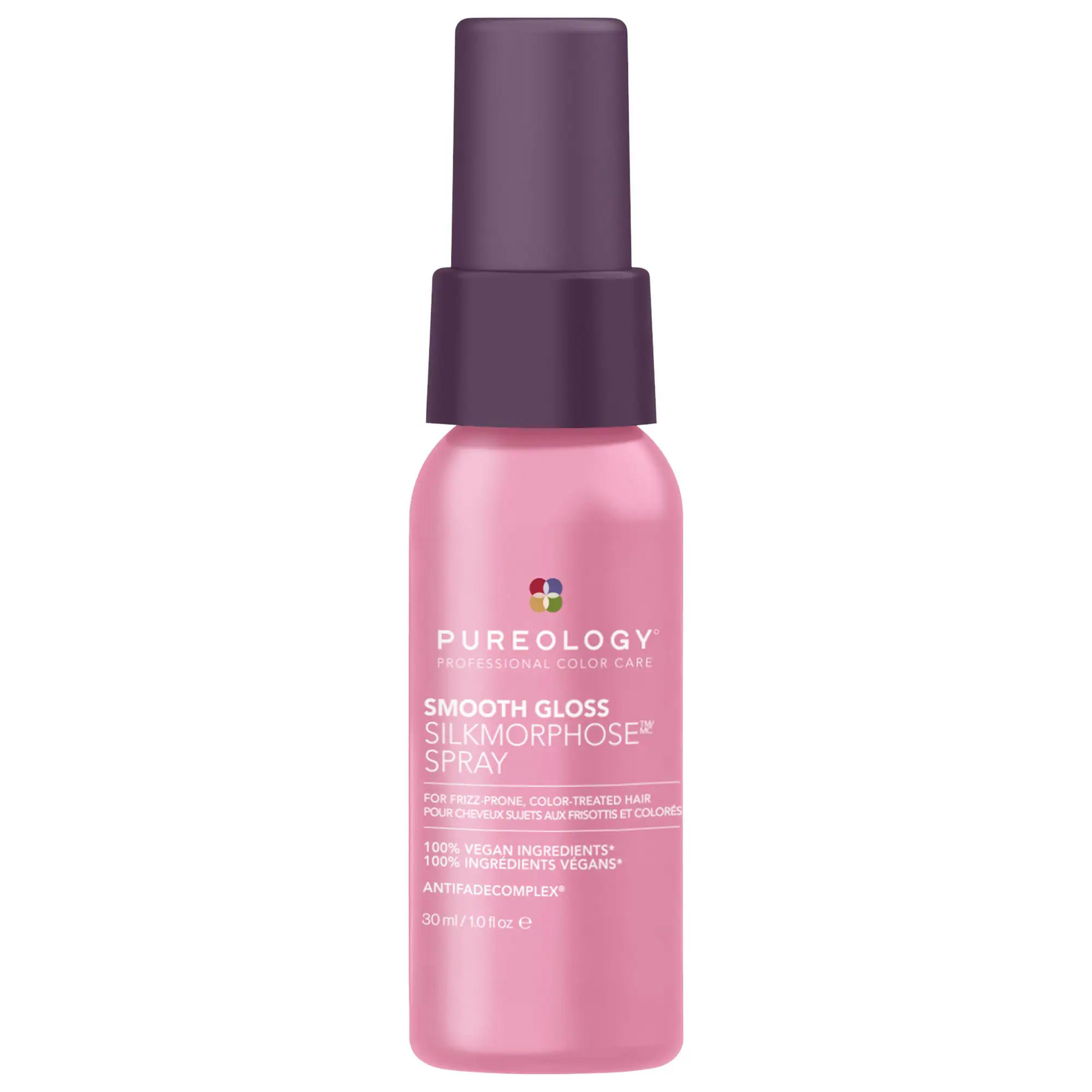 Pureology Mini Smooth Gloss Treatment Spray for Frizz Control & Hair Shine 1 oz/30 ml 1 oz/30 ml | Sephora (US)