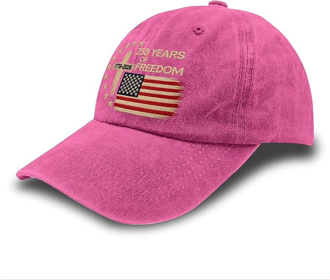 US 250 Years Freedoms 1776-2026 250th Birthday Embroidered Hats Garde Cap for Him | Amazon (US)