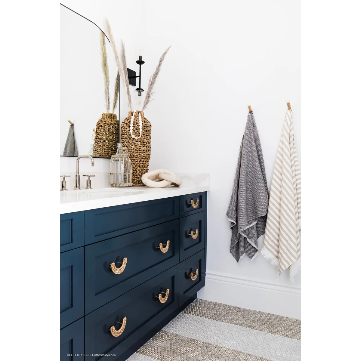 Bedrosians Penny Porcelain Mosaic Tile & Reviews | Perigold | Perigold