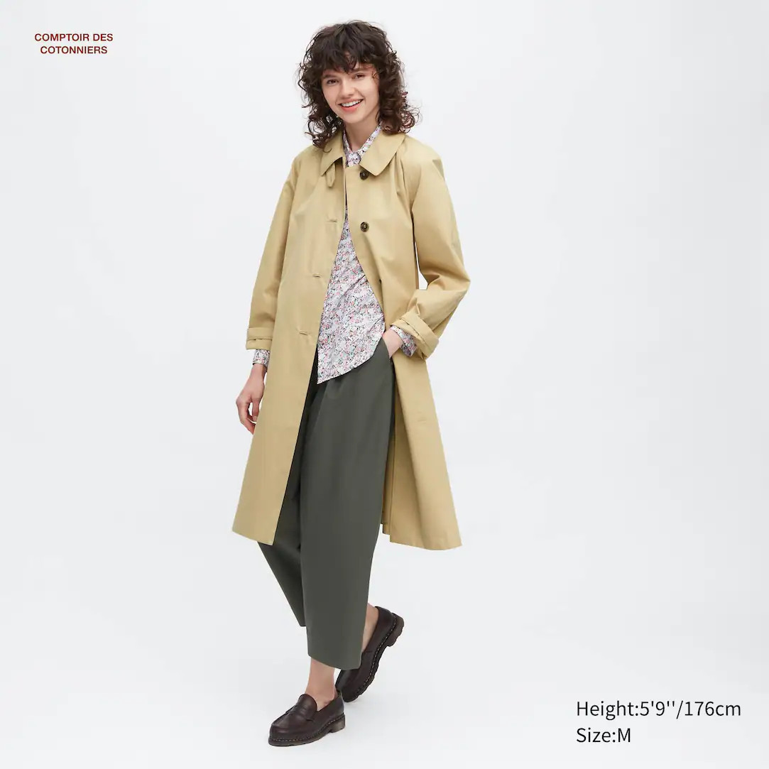 Trench Comptoir Des Cotonniers Cotone Con Cintura | Uniqlo IT