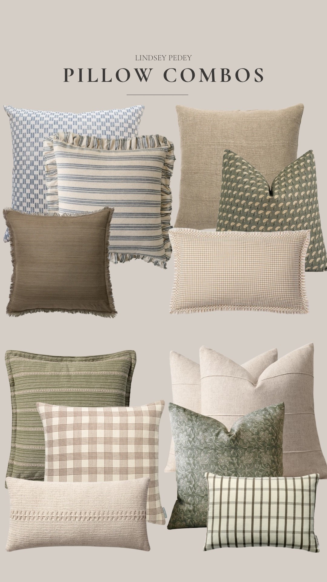 Easy pillow combos 🤍

Throw pillows, neutral home, spring decor, pillows, bedding, living room

#LTKHome
