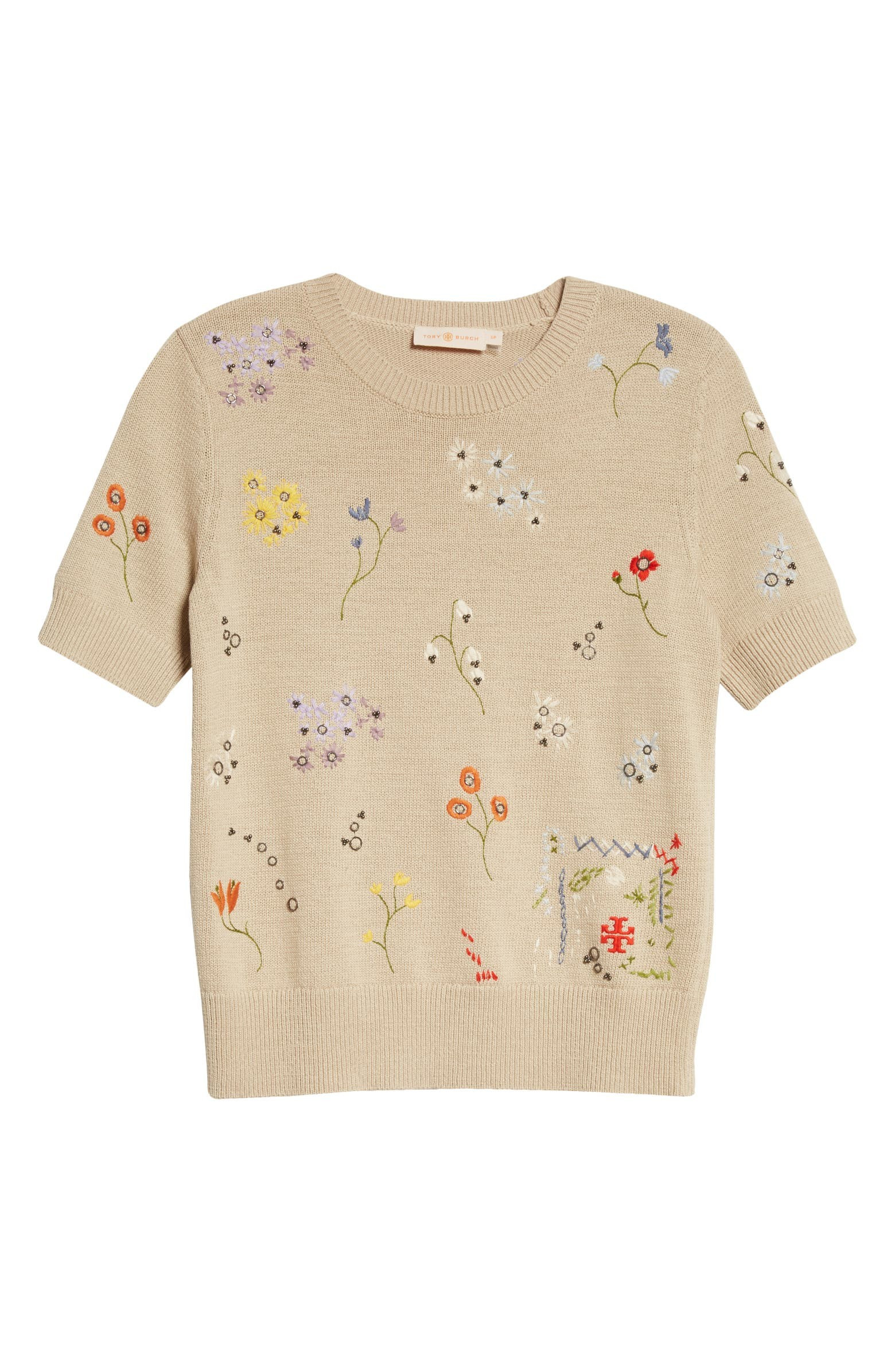 Floral Embroidered Sweater | Nordstrom