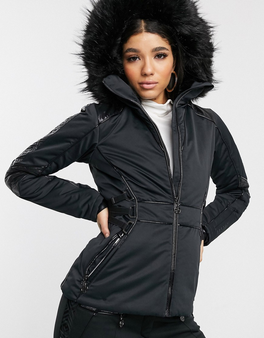 Dare 2b X Julien Macdonald Highness ski jacket in black | ASOS (Global)