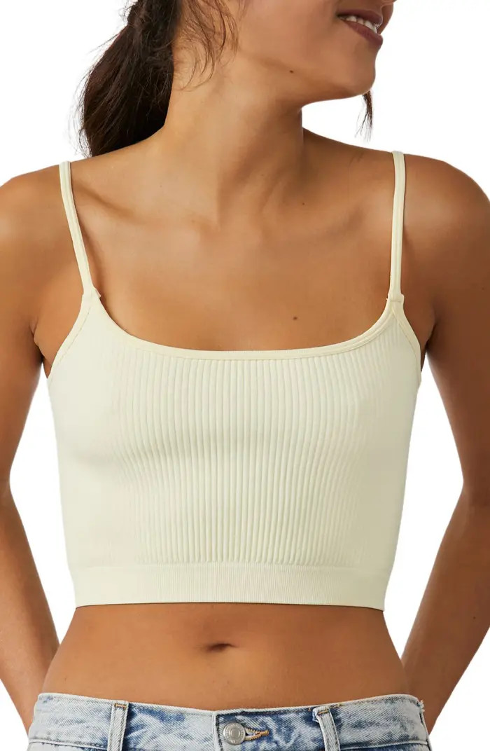 Intimately FP XYZ Ribbed Longline Bralette | Nordstrom