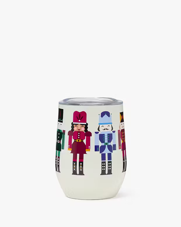 Nutcracker Wine Tumbler | Kate Spade Outlet