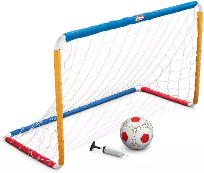 Little Tikes Easy Score Soccer Set Game Outdoor Toys for Backyard Fun Summer Play - Goal with Net, Soccer Ball, and Pump Included - Lawn Activities for Kids, Toddlers, Boys Girls Ages 2+ | Amazon (US)