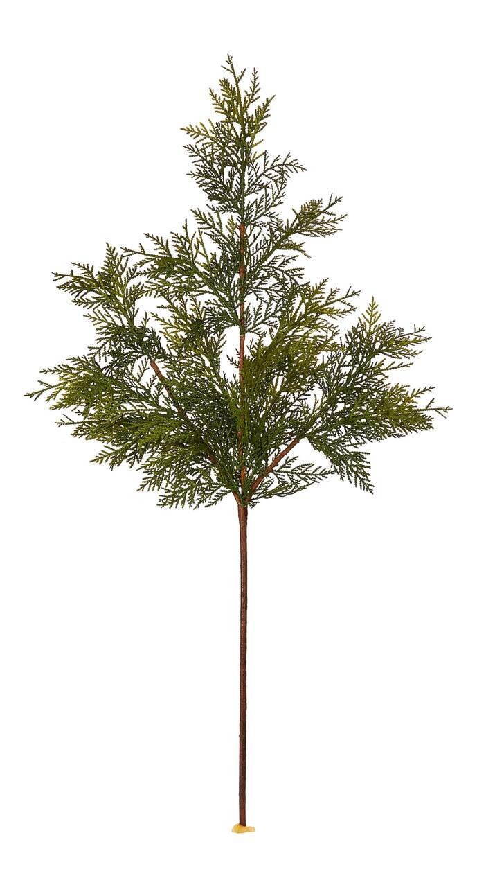 CANVAS Un-Lit Indoor Christmas Decoration Natural Cedar Stem Spray, 36-in#051-5326-4 | Canadian Tire
