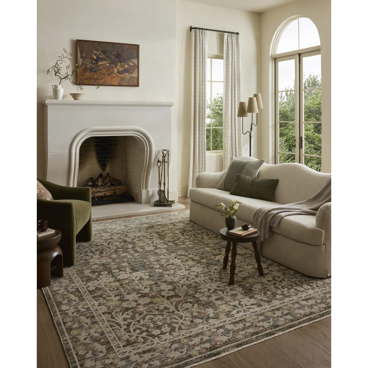 Loloi Clarisse Olive / Multi Area Rug | Wayfair North America