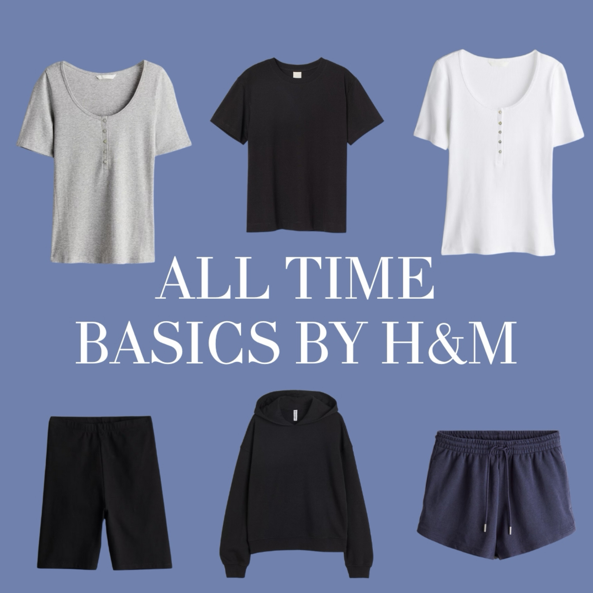 ALL TIME BASIC BY H&M 🥰