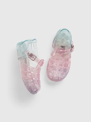 Toddler Glitter Jelly Sandals | Gap (US)