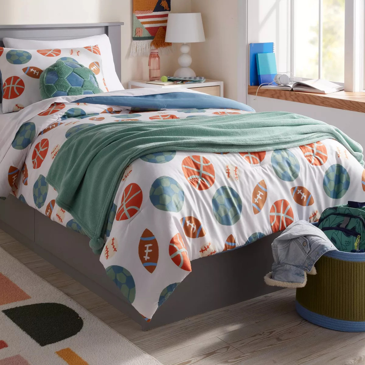 Twin 4pc Sports Value Bedding Set - Pillowfort™ | Target
