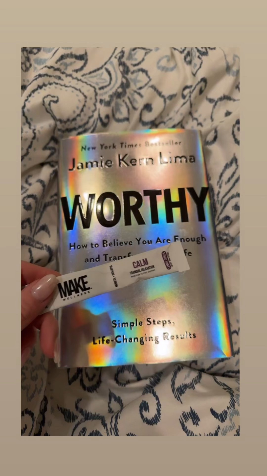 This is a must read for everyone not feeling like they’re “enough”. 

#LTKFamily #LTKFindsUnder50