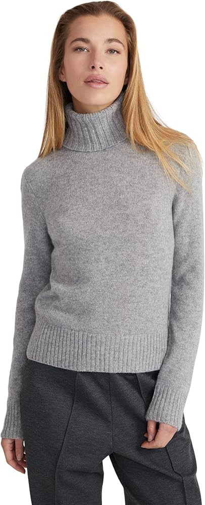 Style & Republic Women's 100% Cashmere Turtleneck Sweater, Regular Fit, Premium Knit Jumper for A... | Amazon (US)