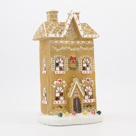 LED Gingerbread House | TK Maxx