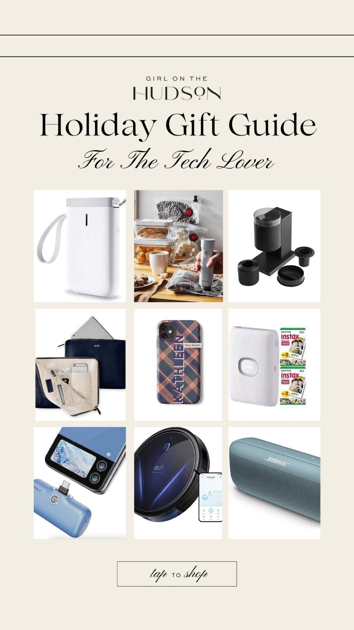 My gift guide for the techie in your life! Sale 

#LTKHoliday #LTKHolidaySale #LTKGiftGuide