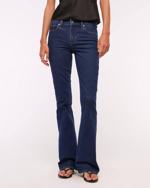Mid Rise Bootcut Jean | Abercrombie & Fitch (US)