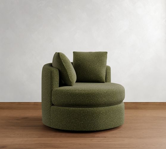 Balboa Swivel Chair | Pottery Barn (US)