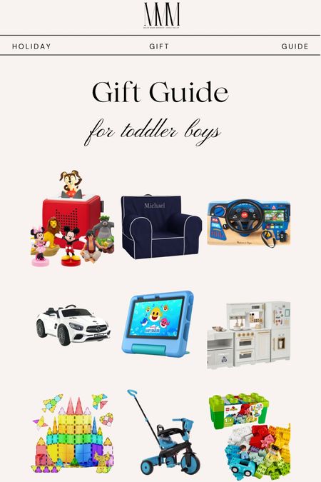 A holiday gift guide for your toddler boys! Some of these are based off what we have and have used/loved and what I plan to get!

#LTKHoliday #LTKGiftGuide #LTKkids