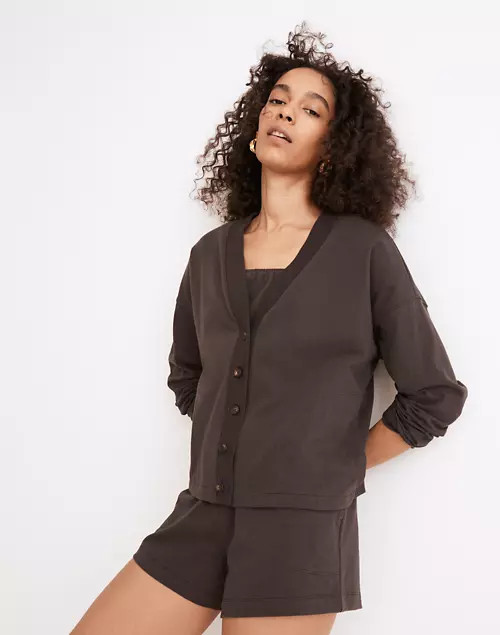 Organic Cotton Crop Cardigan | Madewell