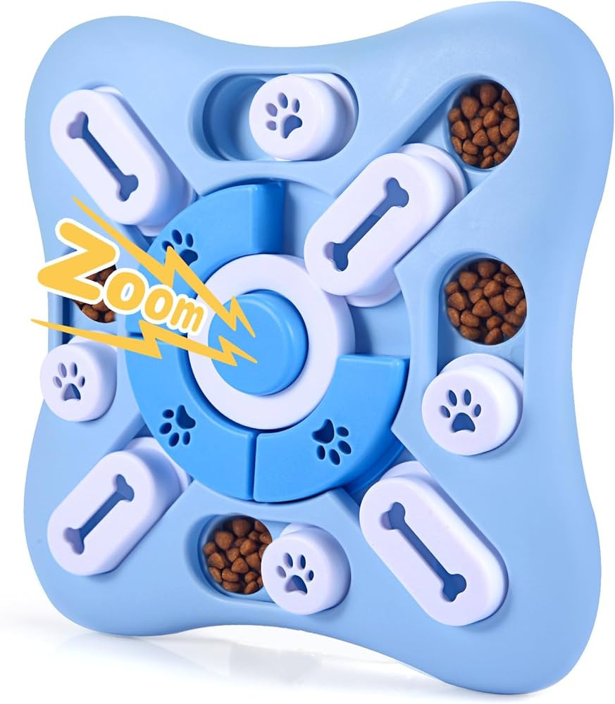 Interactive Dog Puzzle Toys for Large Medium Small Smart Dogs, Squeaky Enrichment Mentally Stimul... | Amazon (US)