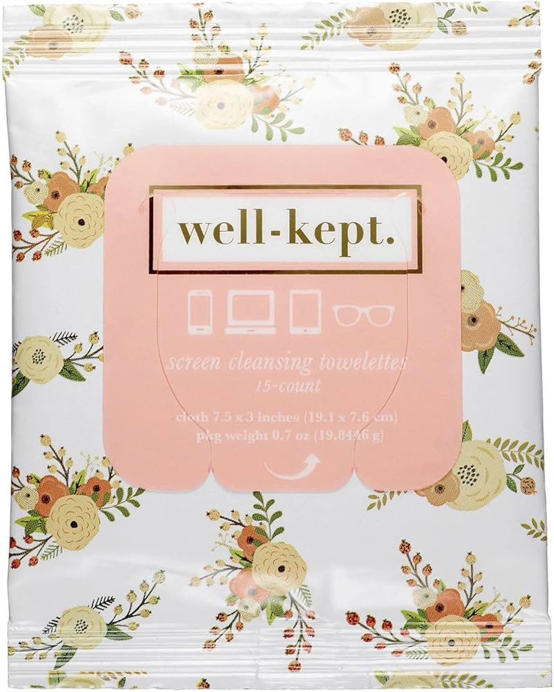 WELL-KEPT SCREEN CLEANSING TOWELETTES, BRITT | Amazon (US)