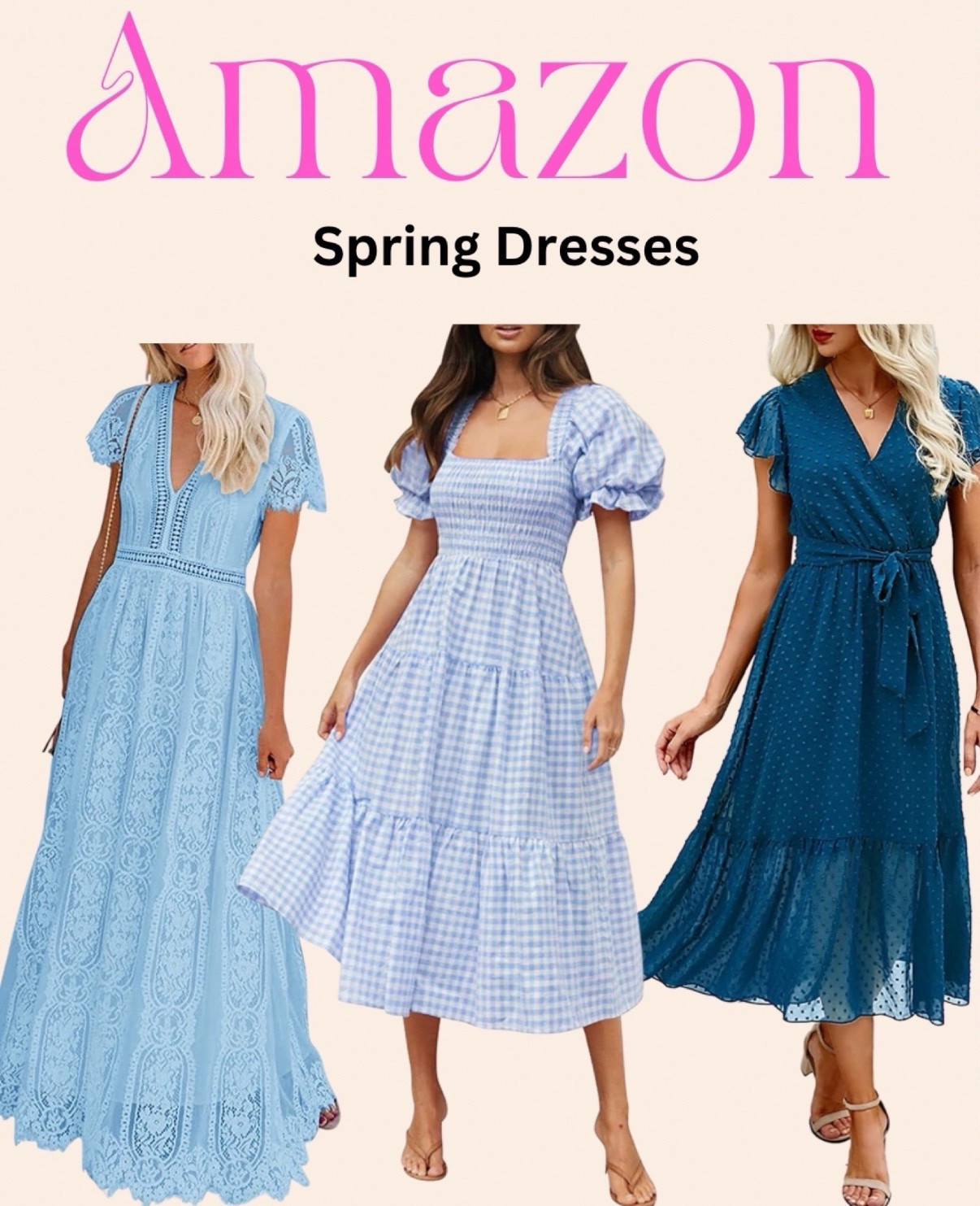 Spring dresses from Amazon 

amazon | floral dresses | sundress | amazon prime | bump fashion | maternity | gen x outfit | millennial outfit | outfit ideas | summer outfit | boho dress | boho style | summer outfit Inspo | summer dress | summer dresses | beach dress | travel dress | resort wear | resort dress | casual dresses | amazon dresses | amazon summer | amazon fashion | girly | cottage core | boho | amazon style | one shoulder | vacation | spring | summer | Memorial Day | vacation | resort outfit | cruise | beach outfit | beach fashion | mini dress | wedding guest | wedding guest dresses | boho | date night | 
#amazon #weddingguest #dress #dresses 

#LTKSeasonal #LTKWedding #LTKFindsUnder50