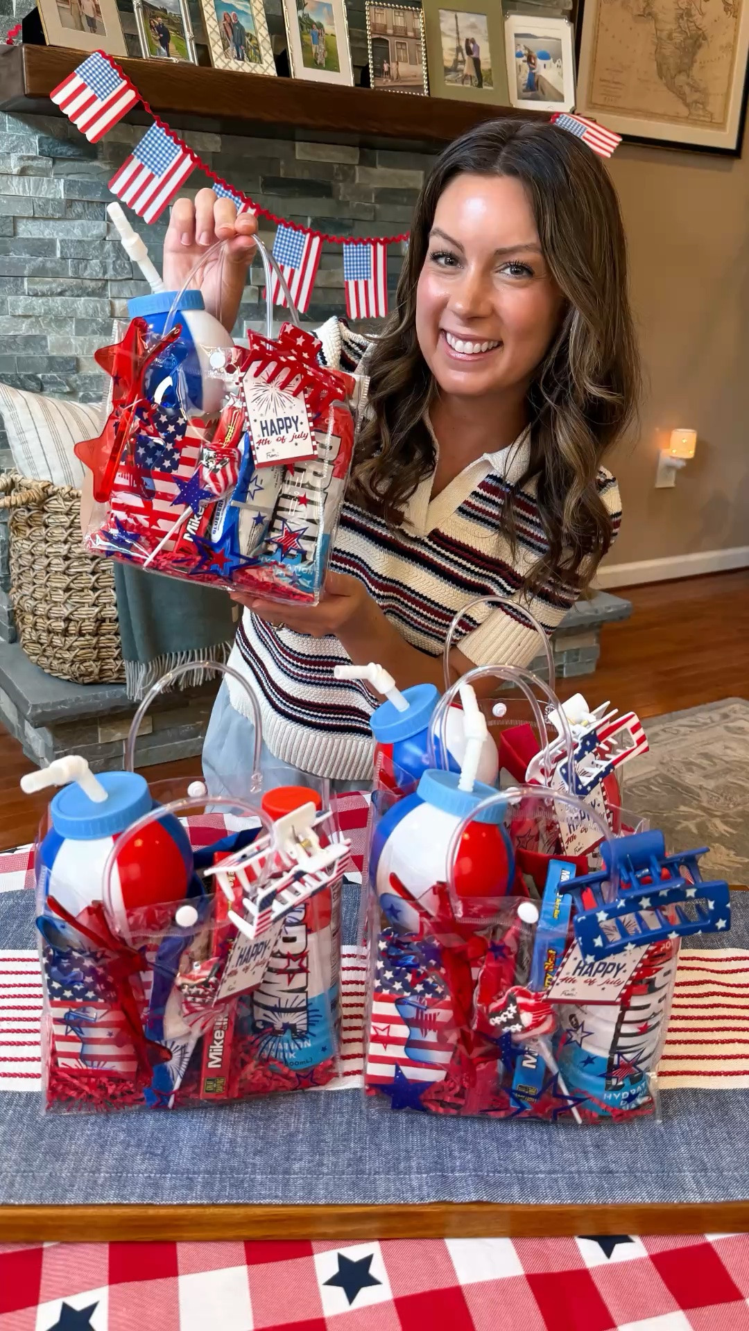 Fourth of July firework goodie bags 💙🤍❤️

#LTKfoodie #LTKSeasonal #LTKHome