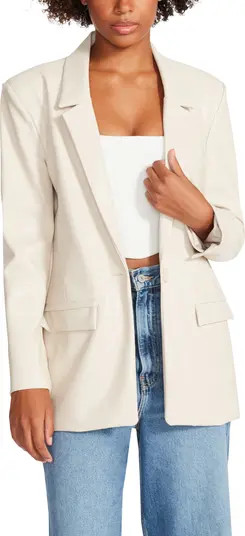 Steve Madden Audrey Faux Leather Blazer | Nordstrom | Nordstrom