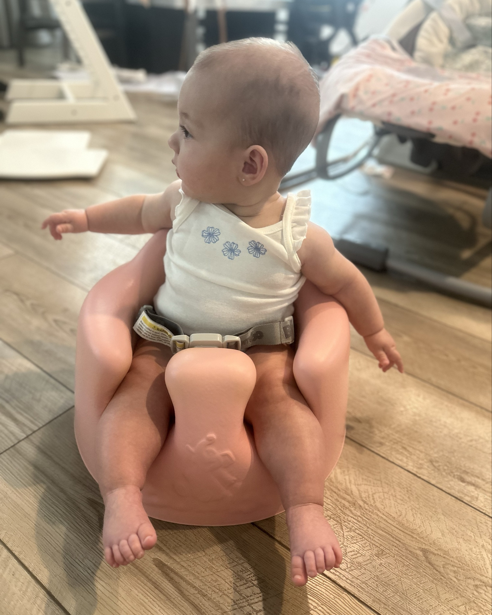 For any moms who are working on getting baby to sit up or are starting solids with their baby and want a little setup for them this is the perfect chair! For baby’s 3-12months!

#LTKBaby #LTKFamily #LTKKids