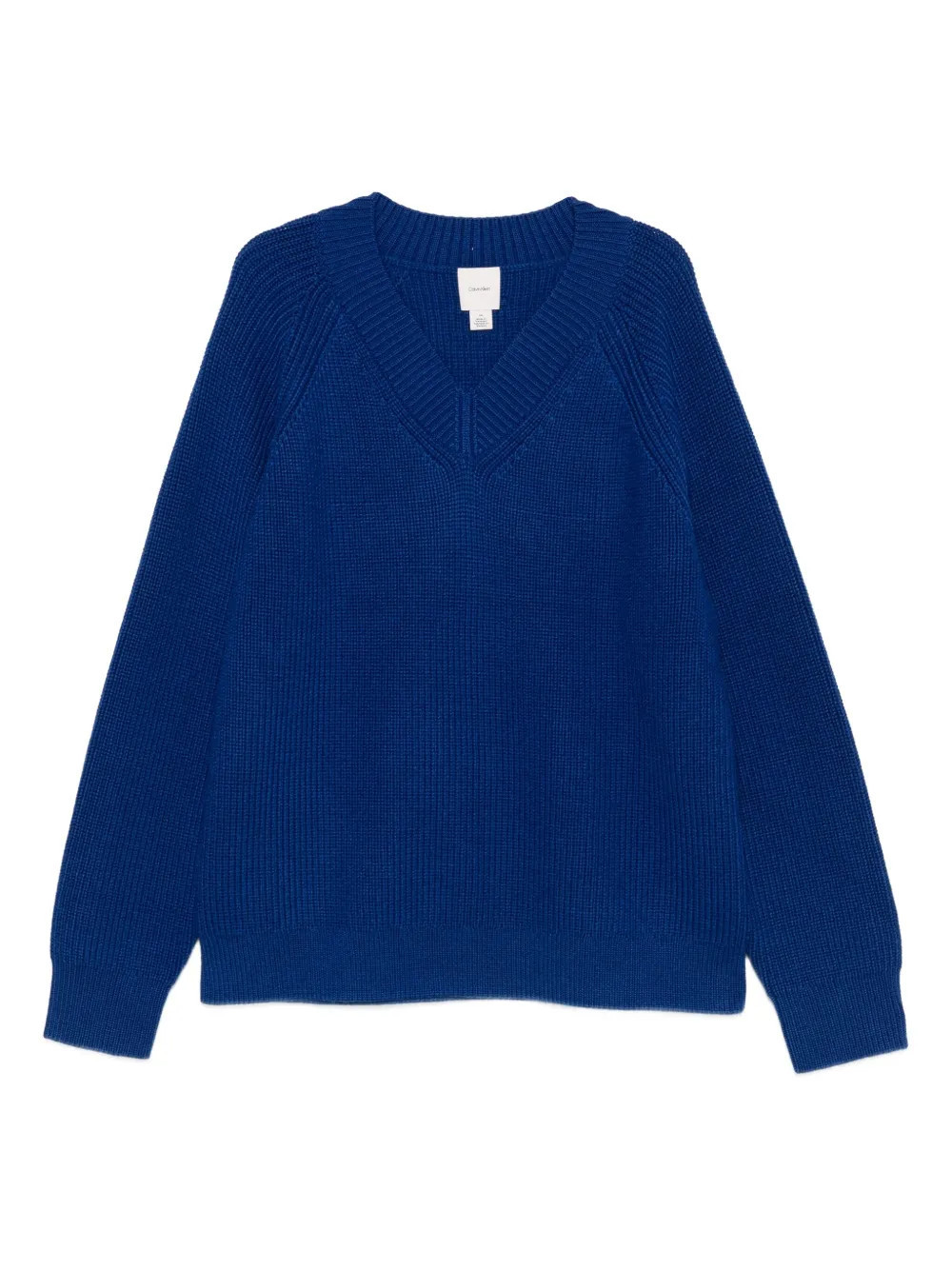 Calvin Klein v-neck sweater - Blue | Farfetch Global