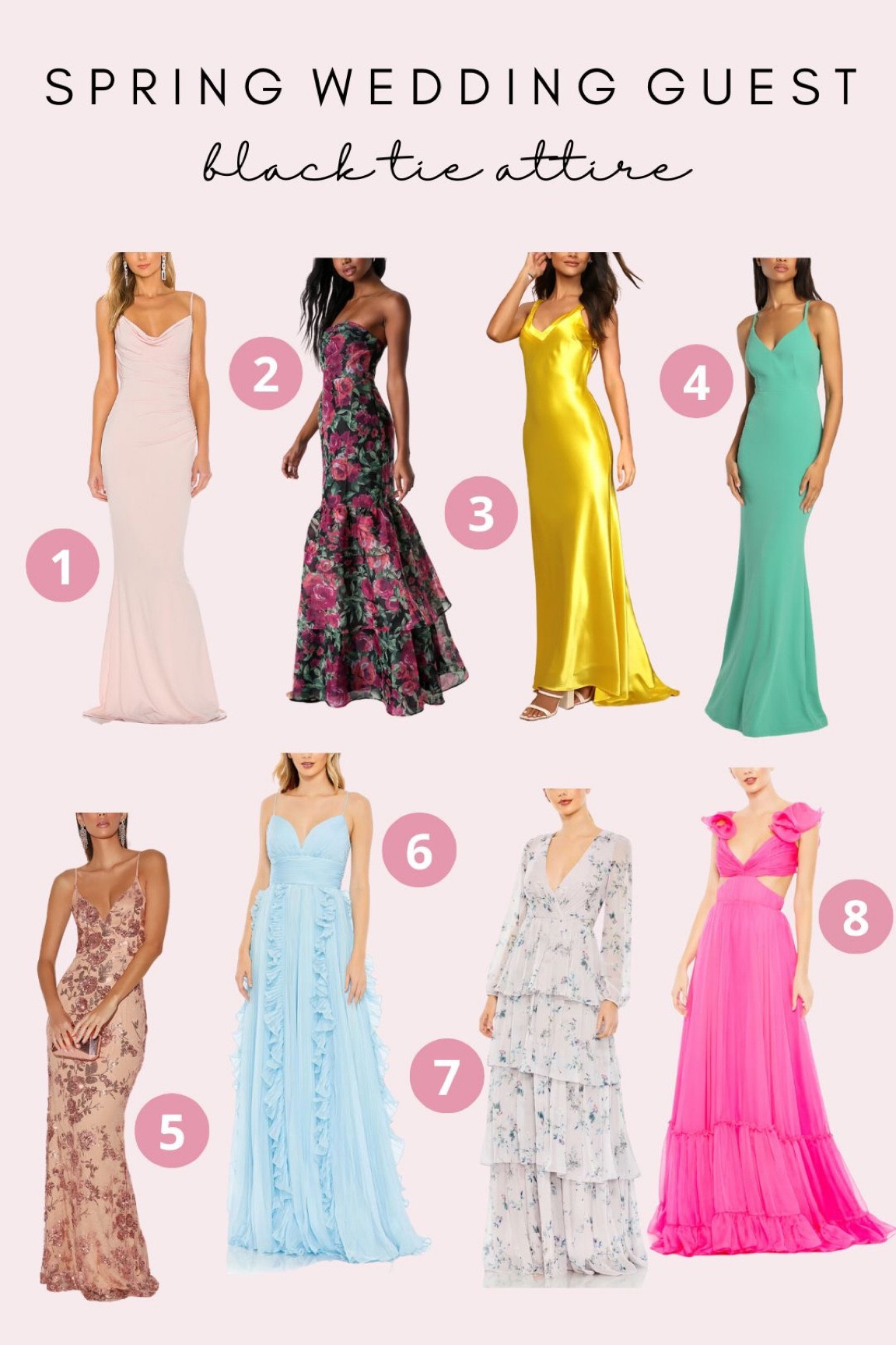 Wedding guest dress. Black tie dress. White tie dress. Gown. Prom dress. Sorority formal dress. Formal dress  

#LTKFind #LTKwedding #LTKunder100