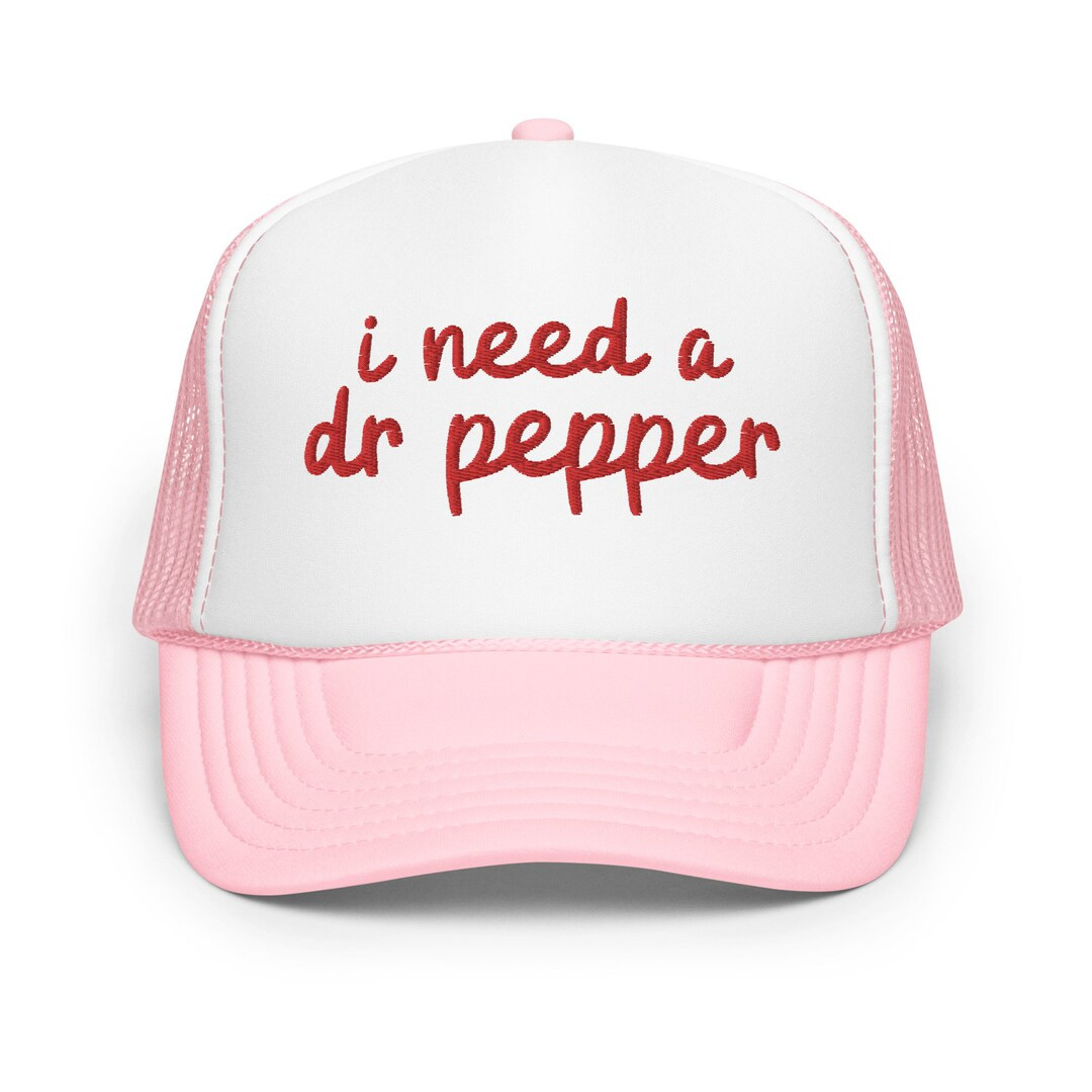 I Need A Dr Pepper Trucker Hat - Etsy | Etsy (US)