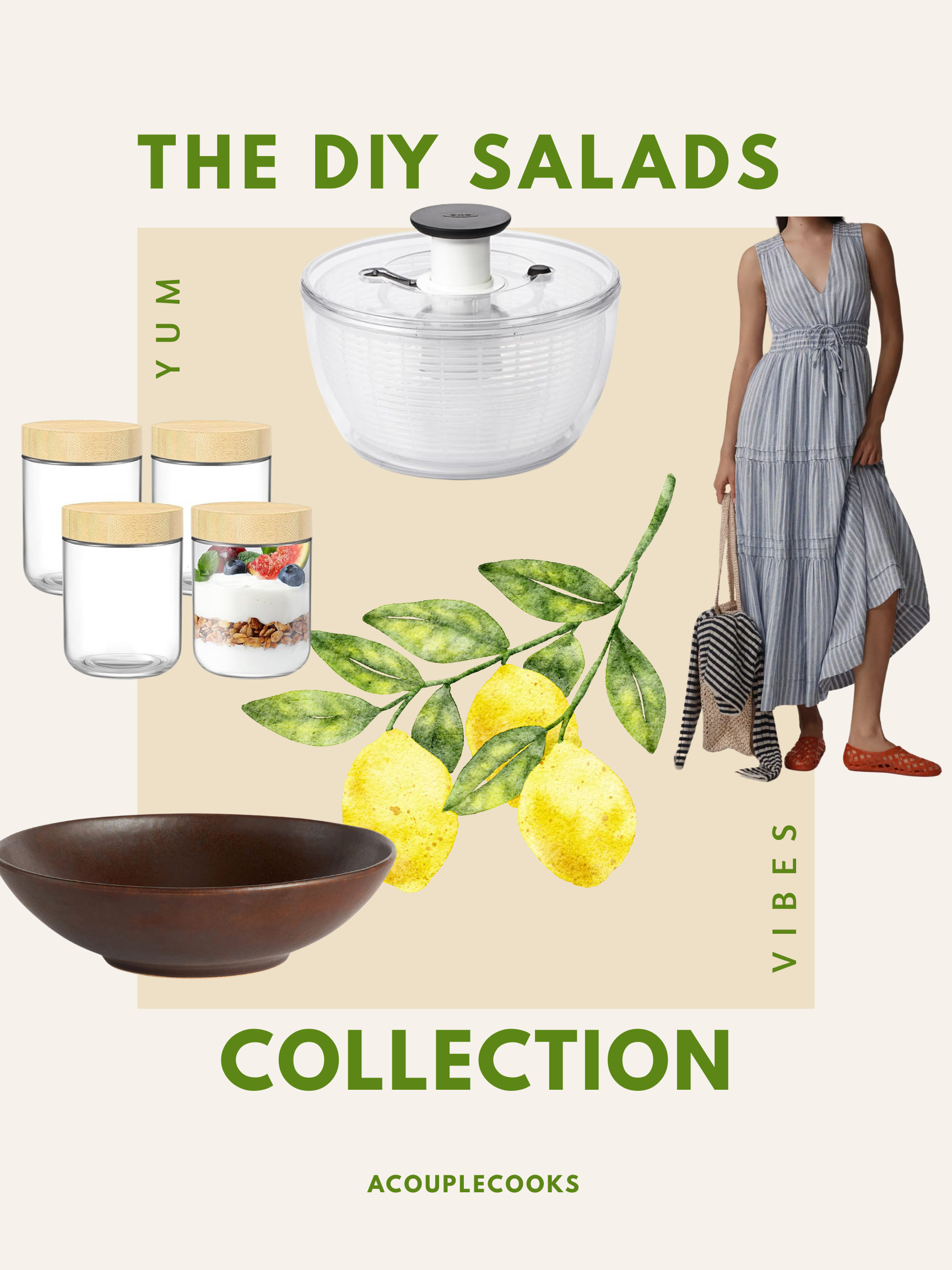 Here are a few items from our salad collection! 

 