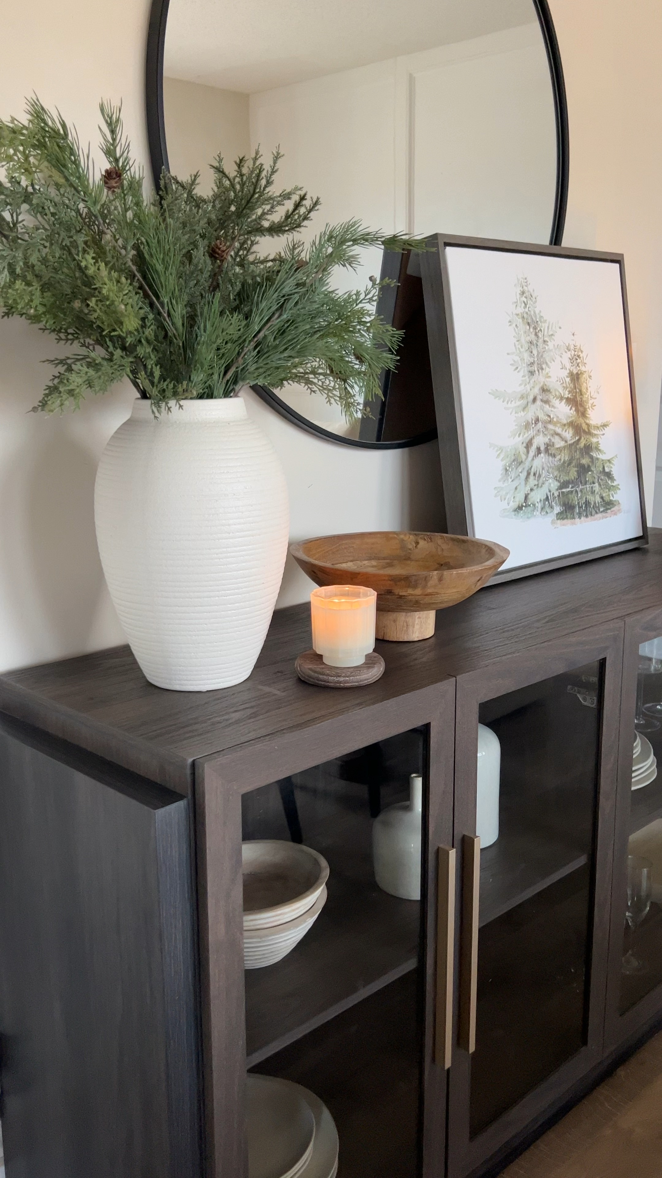 Christmas sideboard styling,,, stems are my favorite ever from hobby lobby. Can’t link them but they sell in store! Love this artwork too! Exact candle holders are discontinued but a whitewashed version is available! 

Sideboard, Christmas decor, holiday decor, Christmas art, decorative bowl, large vase, candle holder, amazon home, Amazon find a

#LTKHome #LTKSaleAlert #LTKHoliday