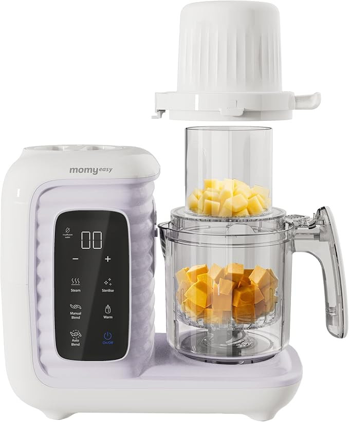 Baby Food Maker, Multifunction Baby Food Processor Chopper Grinder, Baby Food Steamer and Puree B... | Amazon (US)