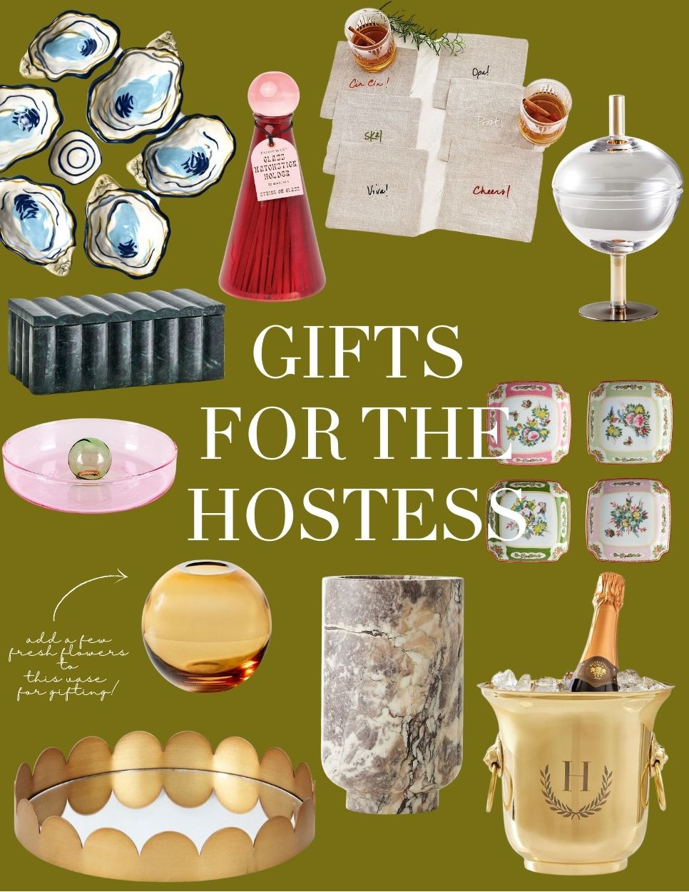 GIFT GUIDE: FOR THE HOSTESS - hosting a holiday gathering is no easy feat. Show your appreciation with a very chic thank you gift! 

#LTKGiftGuide #LTKParties #LTKHoliday