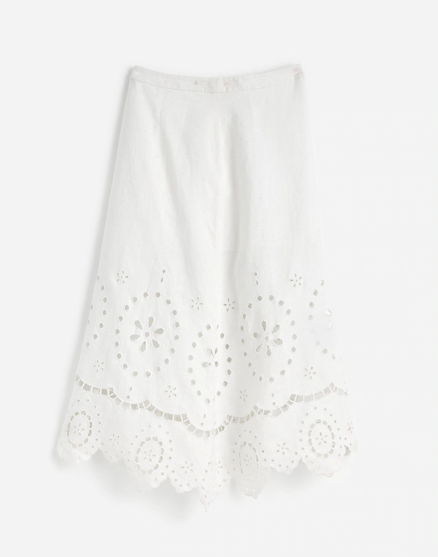 Eyelet-Embroidered Maxi Skirt | Madewell | Madewell