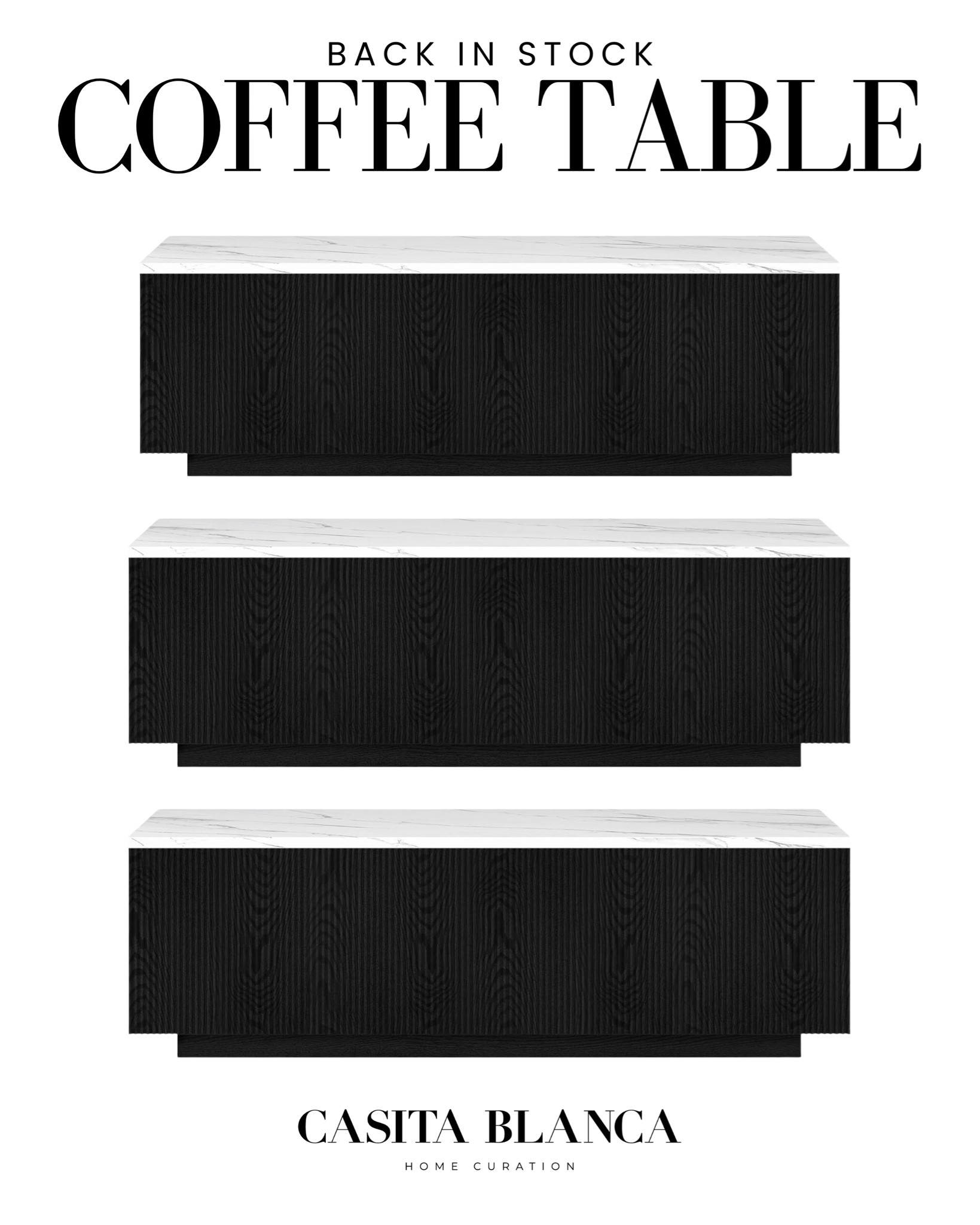 Back in stock - fluted coffee table! 

Amazon, Rug, Home, Console, Amazon Home, Amazon Find, Look for Less, Living Room, Bedroom, Dining, Kitchen, Modern, Restoration Hardware, Arhaus, Pottery Barn, Target, Style, Home Decor, Summer, Fall, New Arrivals, CB2, Anthropologie, Urban Outfitters, Inspo, Inspired, West Elm, Console, Coffee Table, Chair, Pendant, Light, Light fixture, Chandelier, Outdoor, Patio, Porch, Designer, Lookalike, Art, Rattan, Cane, Woven, Mirror, Luxury, Faux Plant, Tree, Frame, Nightstand, Throw, Shelving, Cabinet, End, Ottoman, Table, Moss, Bowl, Candle, Curtains, Drapes, Window, King, Queen, Dining Table, Barstools, Counter Stools, Charcuterie Board, Serving, Rustic, Bedding, Hosting, Vanity, Powder Bath, Lamp, Set, Bench, Ottoman, Faucet, Sofa, Sectional, Crate and Barrel, Neutral, Monochrome, Abstract, Print, Marble, Burl, Oak, Brass, Linen, Upholstered, Slipcover, Olive, Sale, Fluted, Velvet, Credenza, Sideboard, Buffet, Budget Friendly, Affordable, Texture, Vase, Boucle, Stool, Office, Canopy, Frame, Minimalist, MCM, Bedding, Duvet, Looks for Less

#LTKSeasonal #LTKstyletip #LTKhome