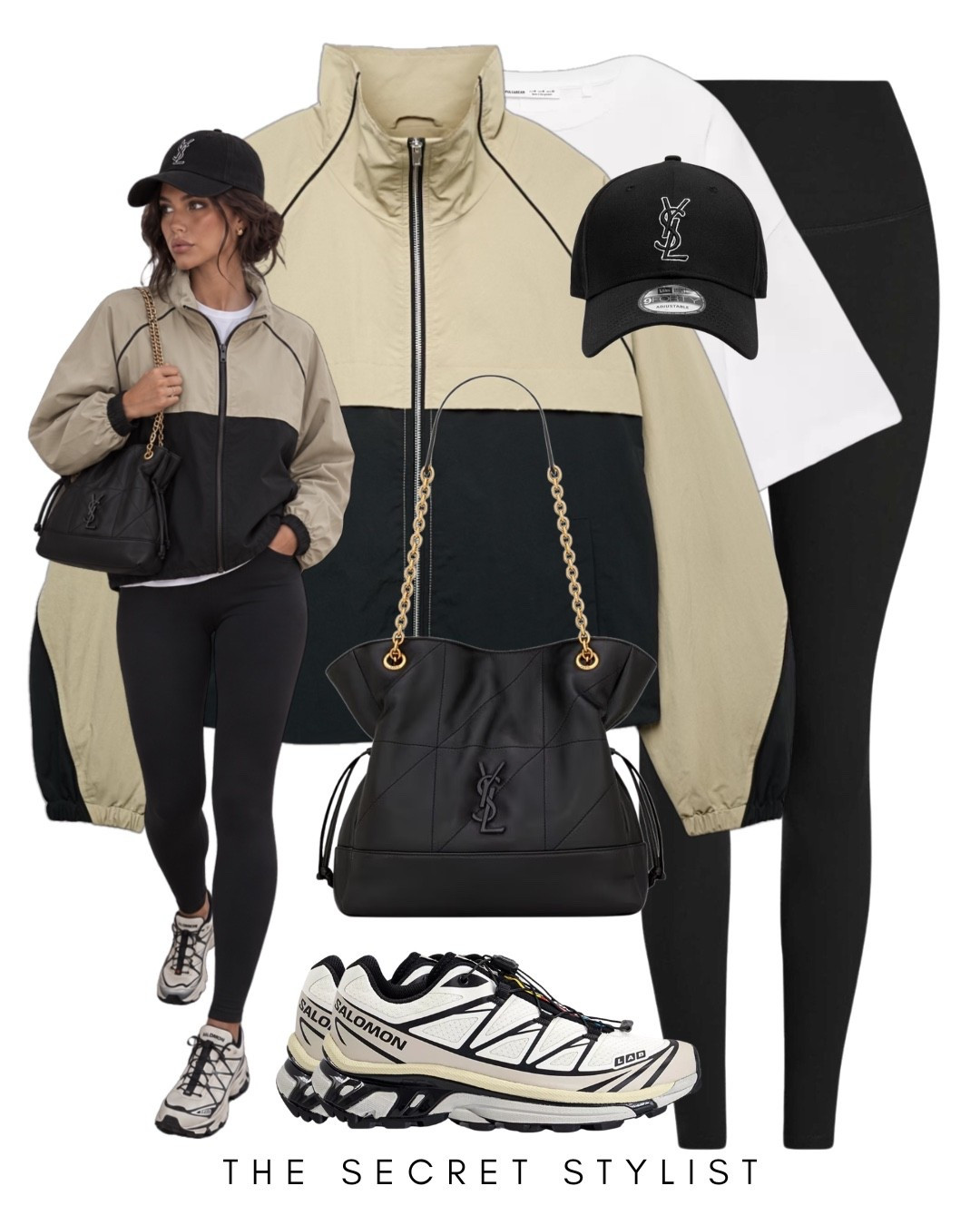 Windbreaker jackets and leggings 
Salomon xt-6 trainers 
Ysl bag 
Autumn style 
Autumn outfits

#LTKuk #LTKautumn #LTKstyletip
