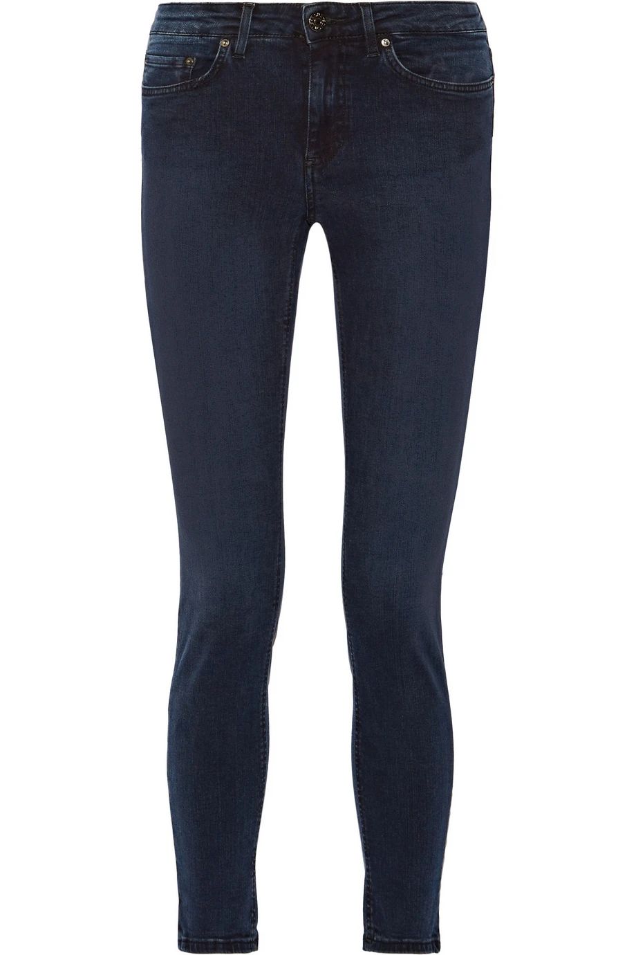 Acne Studios Skin 5 Pocket Deep mid-rise skinny jeans, Women's, Size: 23 | NET-A-PORTER (UK & EU)