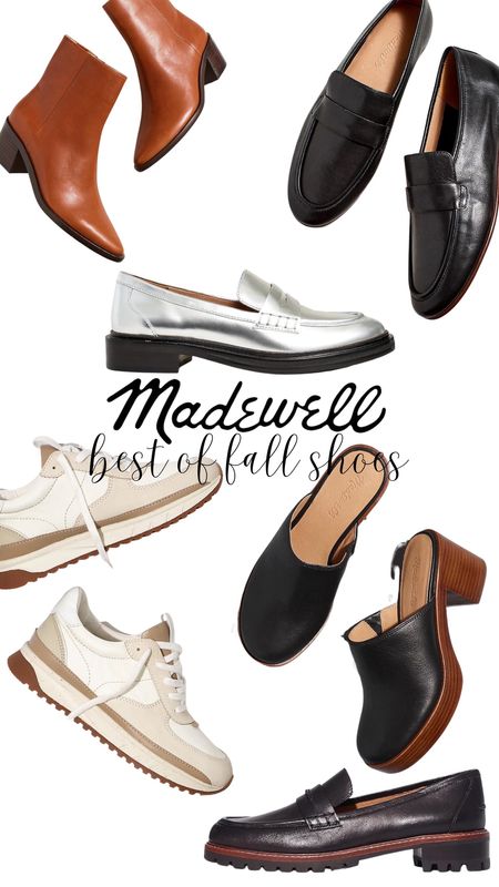Madewell - Fall Shoes - Sneakers - Booties - Loafers - Mules - LTKSale 

#LTKstyletip #LTKSale #LTKshoecrush
