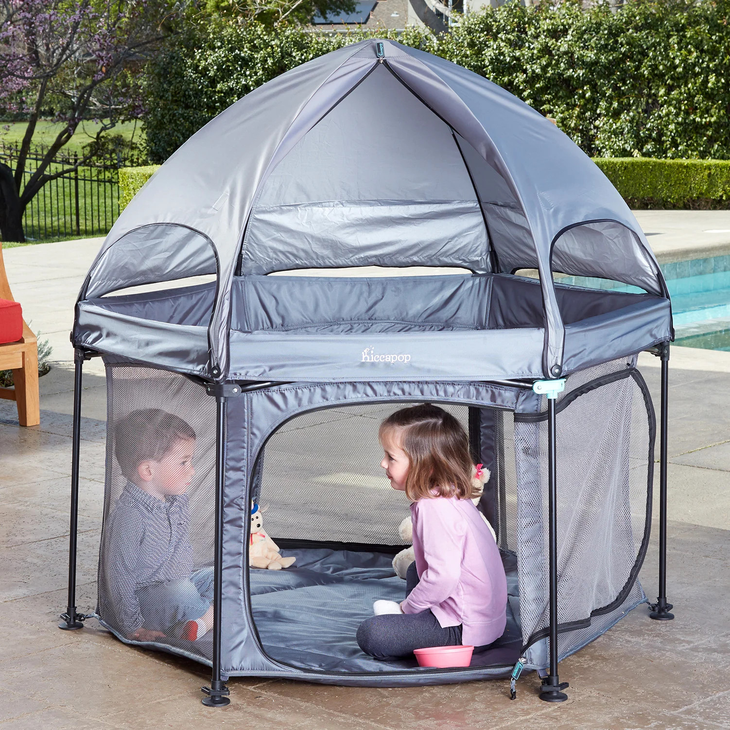 53" PlayPod Portable Playpen [Includes Dome] | Hiccapop - hiccapop | Hiccapop