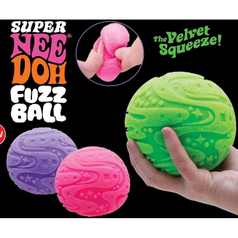 NeeDoh Super Fuzz Ball Stress Ball (1 RANDOM Color) | Walmart (US)